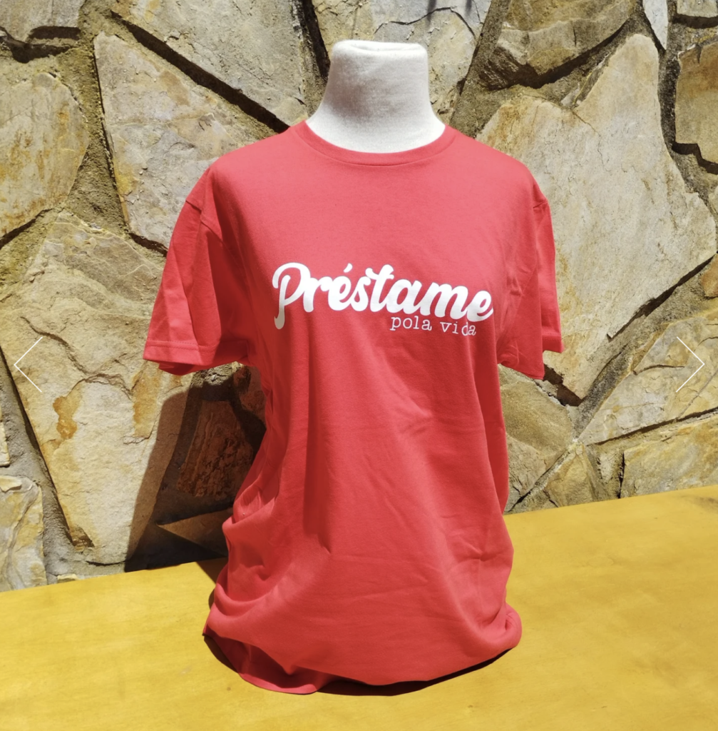 camiseta prestame